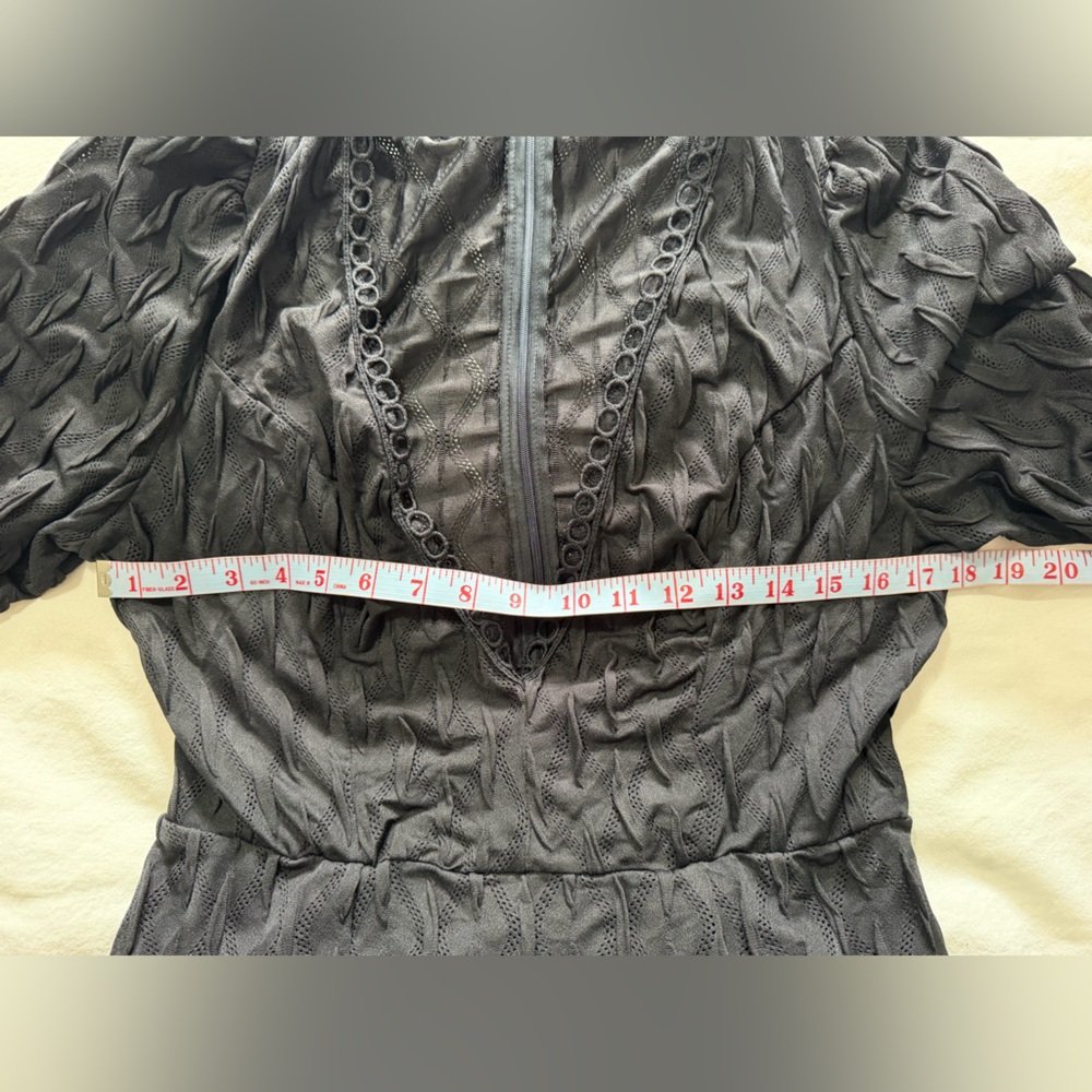 Long Sleeve Ruffle Romper - Picture 6 of 7